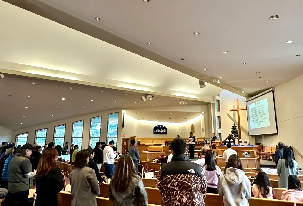 Worship at our church